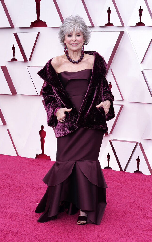 Rita Moreno deslumbra en los Oscar 2021